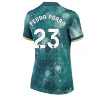 Tottenham Hotspur Pedro Porro #23 Fotballklær Tredjedrakt Dame 2024-25 Kortermet